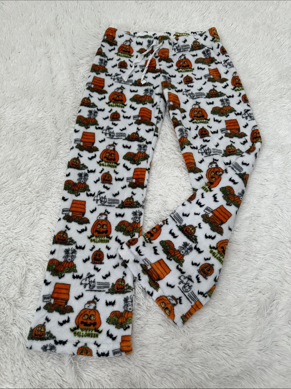 🦘 Peanuts Plush Halloween Pajama Pants